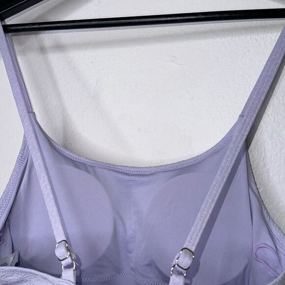 BERLOOK Textured Tie One-Piece Swimsuit Size Large - Picture 6 of 10